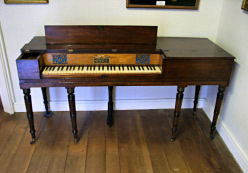 Jane practiced on her Square Piano every morning